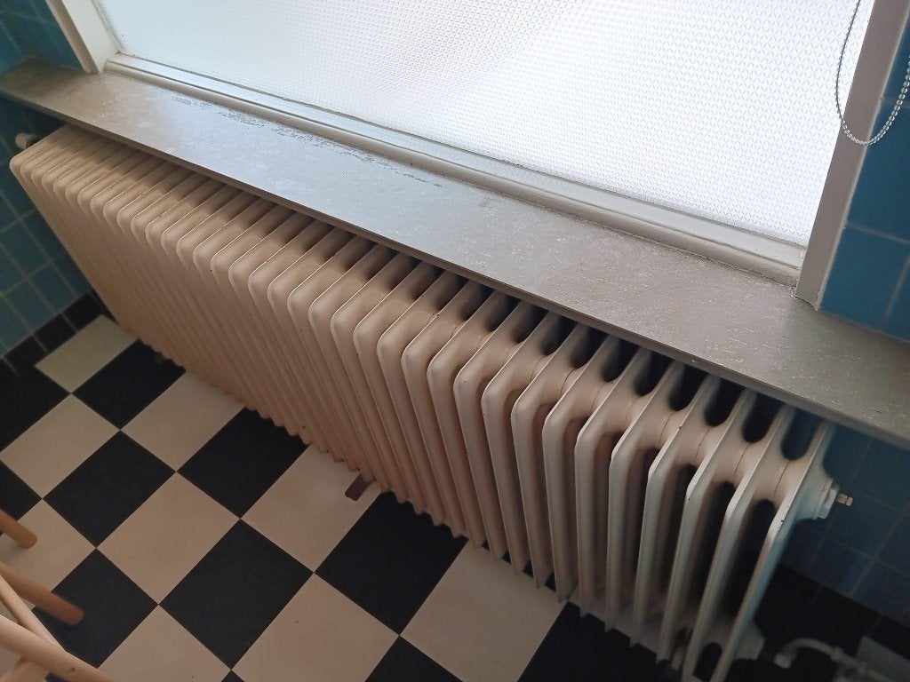 Ouderwets CV blok (circa 180 cm), Ophalen, 30 tot 80 cm, Gebruikt, Radiator