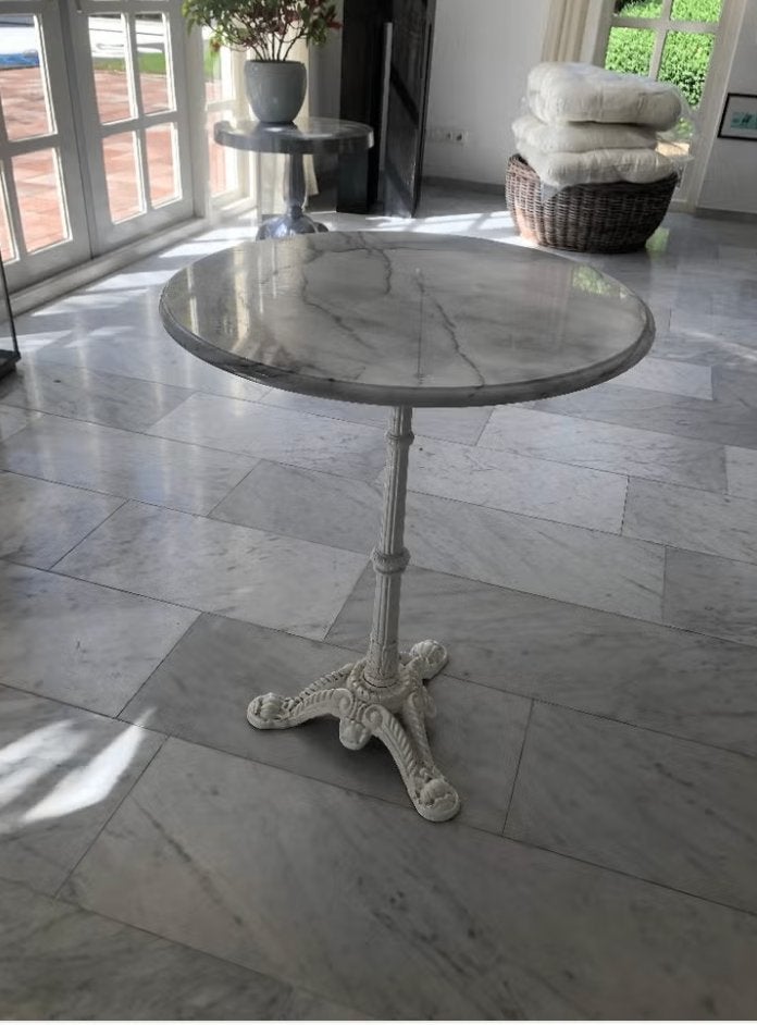 tafeltje, Overige materialen, Rond, Franse bistro stijl, Zo goed als nieuw