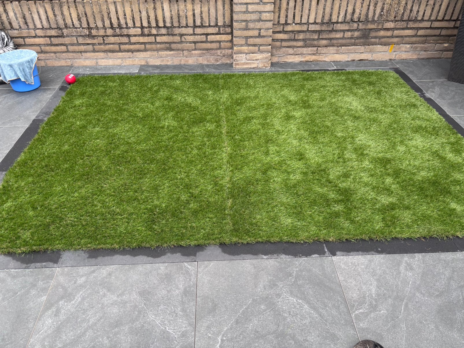 Te koop kunstgras, Ophalen, Zo goed als nieuw, Minder dan 10 m²