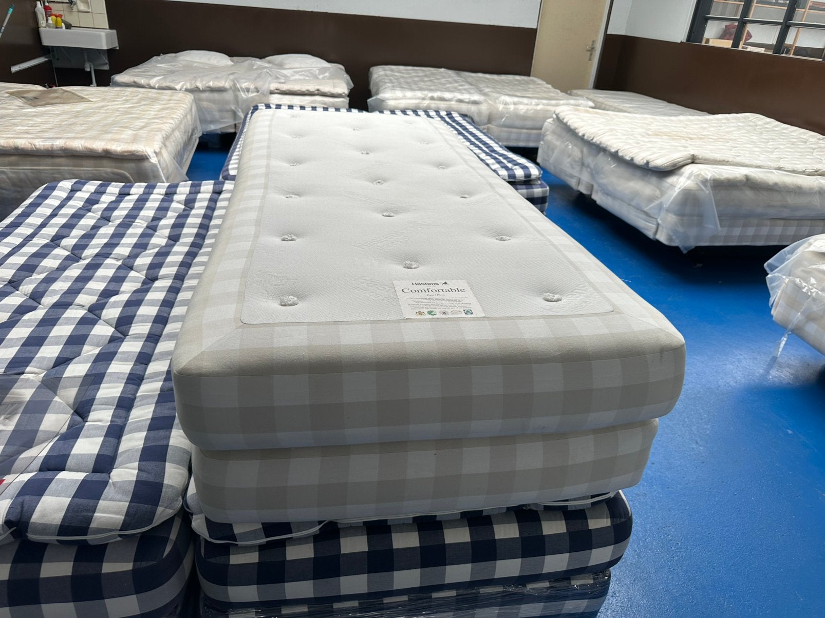 2x Hästens Matrassen 90x210 cm Exclusief,