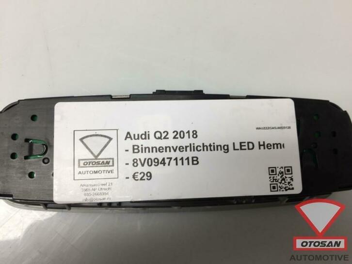 audi q2 2018 binnenverlichting led hemel 8v0947111b, Auto-onderdelen, Gebruikt, AUDI AG, Auto-Union-Strasse 1
85045  Ingolstadt, DE