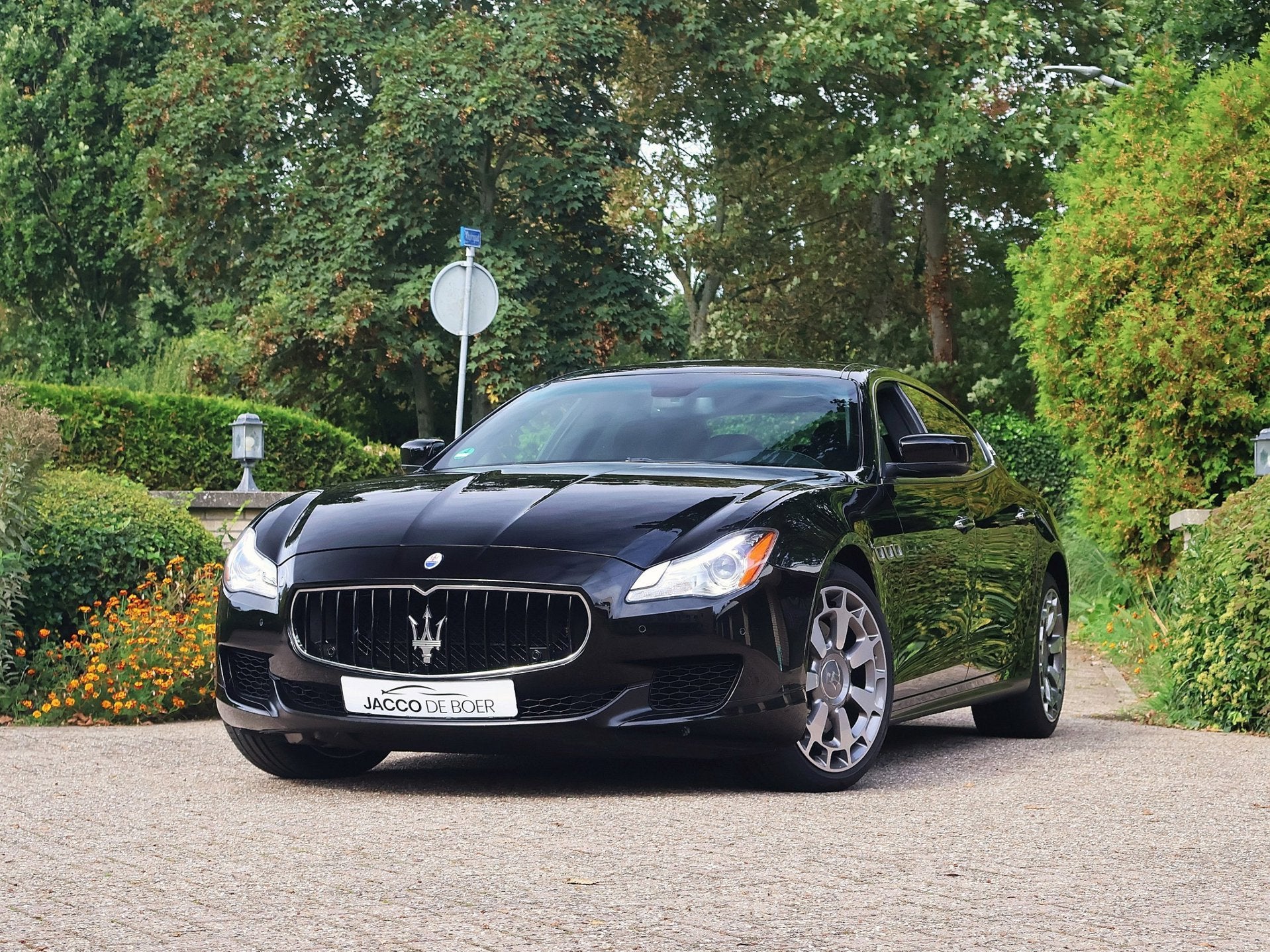 Maserati Quattroporte 3.0 S Q4 Origineel Nederlands, Auto's, Automaat, Gebruikt, Zwart, Vierwielaandrijving