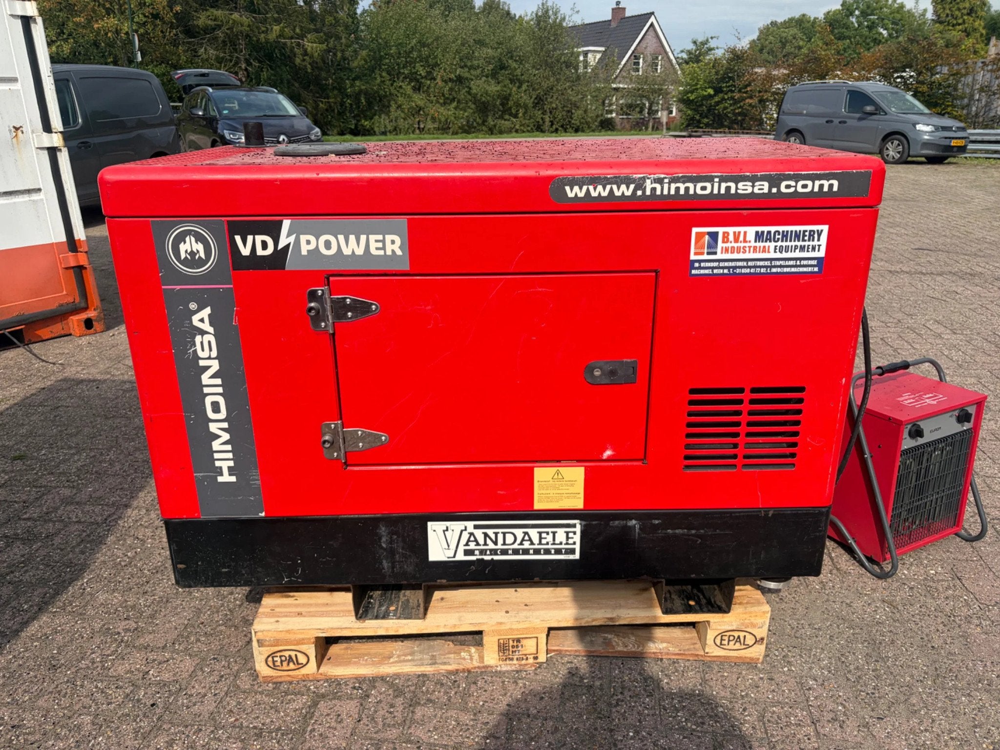 Himoinsa Hyw 13 kva 10KW yanmar super silent aggregaat