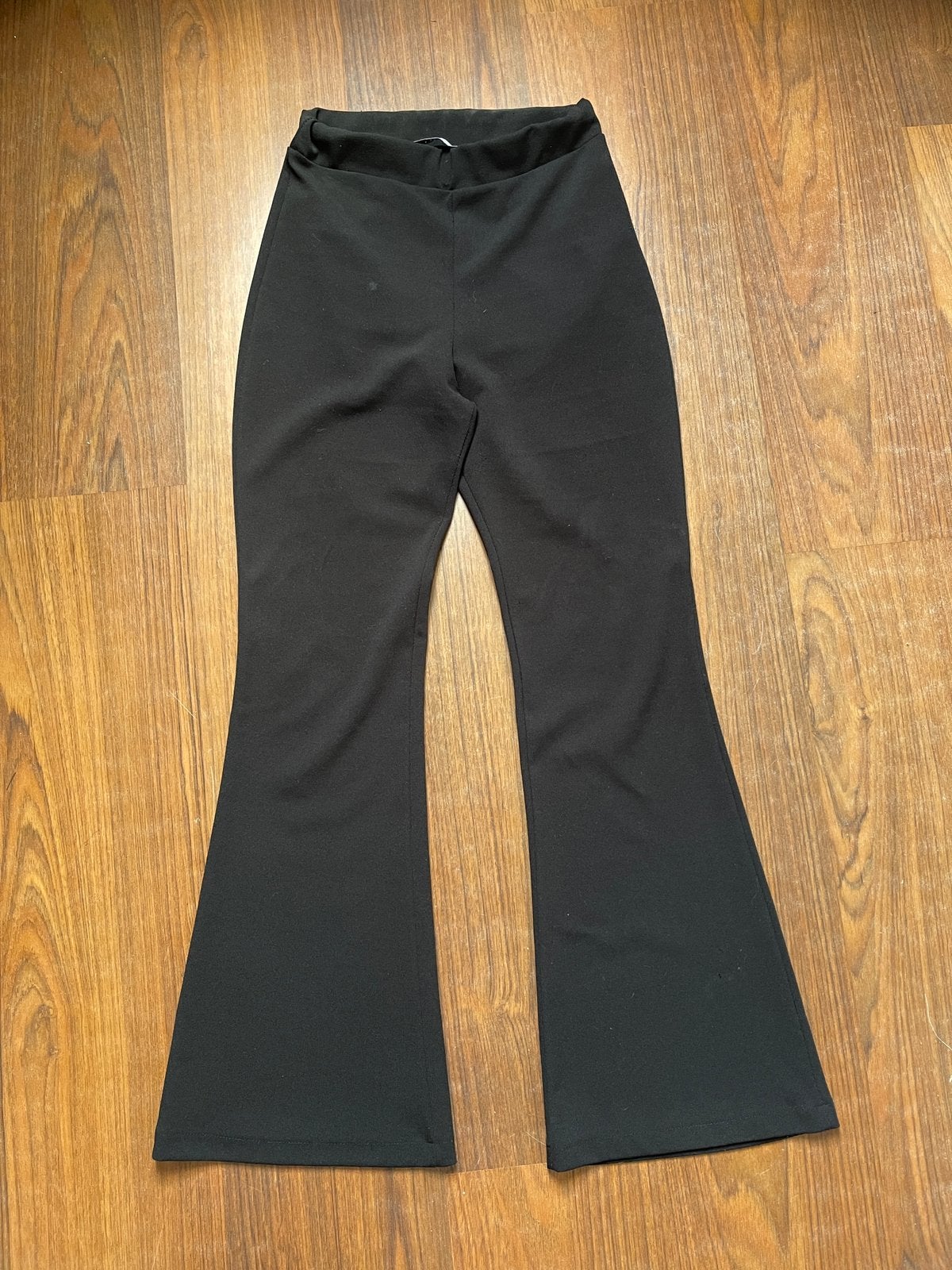 Flared pantalon zwart, Costes, S, Zwart, Ophalen of Verzenden, Maat 36 (S), Lang