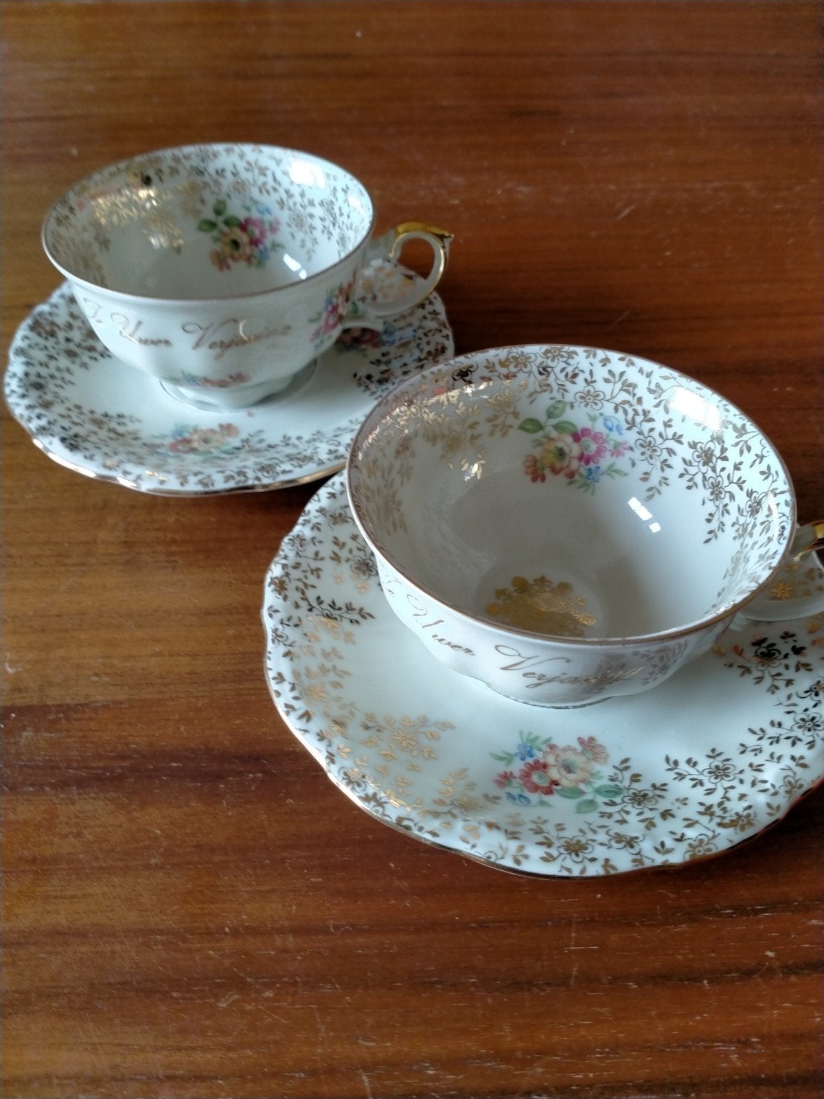 kronester bavaria kop en schotel, Ophalen of Verzenden, Gebruikt, Porselein, Kop en/of schotel