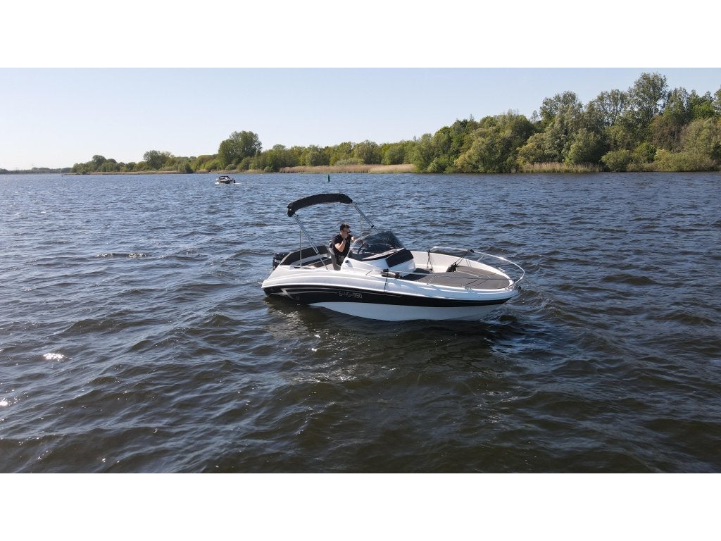 Prins 555 + 100PK Suzuki, Watersport en Boten, 70 pk of meer, Gebruikt, 6 m, Polyester