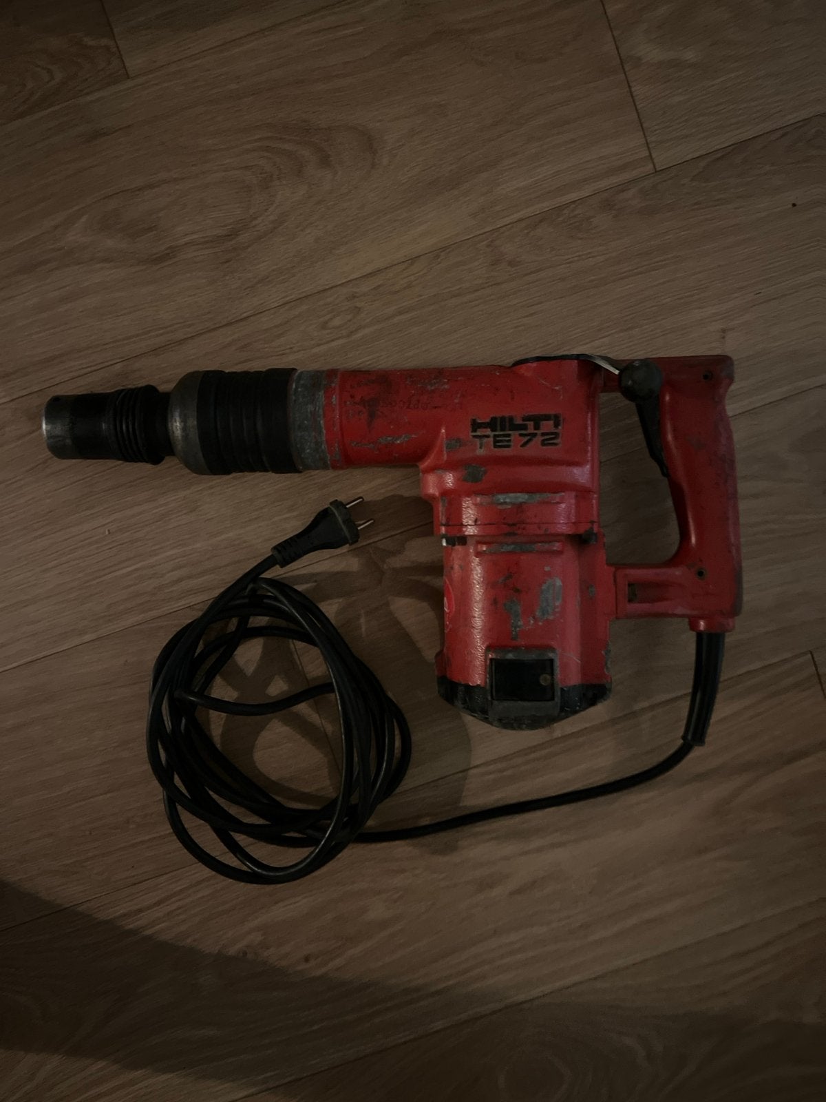 Hilti TE 72 Boor- en Breekhamer - Werkt goed, Doe-het-zelf en Verbouw, Ophalen of Verzenden, Gebruikt, 600 watt of meer, Boor- en/of Breekhamer