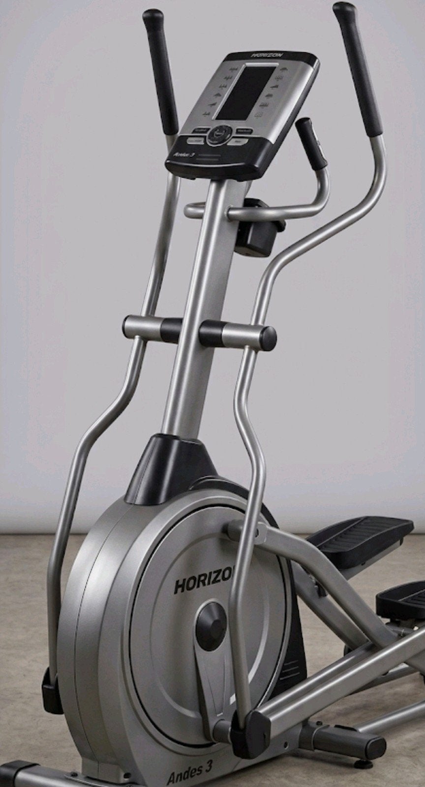Horizon Andes 3 Crosstrainer – Inklapbaar / Z.G.A.N., Sport en Fitness, Ophalen, Zo goed als nieuw, Crosstrainer