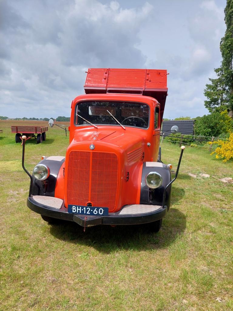 Mercedes Benz 1959 oldtimer l311 l312 kipper belastingvrij, Achterwielaandrijving, Mercedes-Benz, Particulier, 126 pk