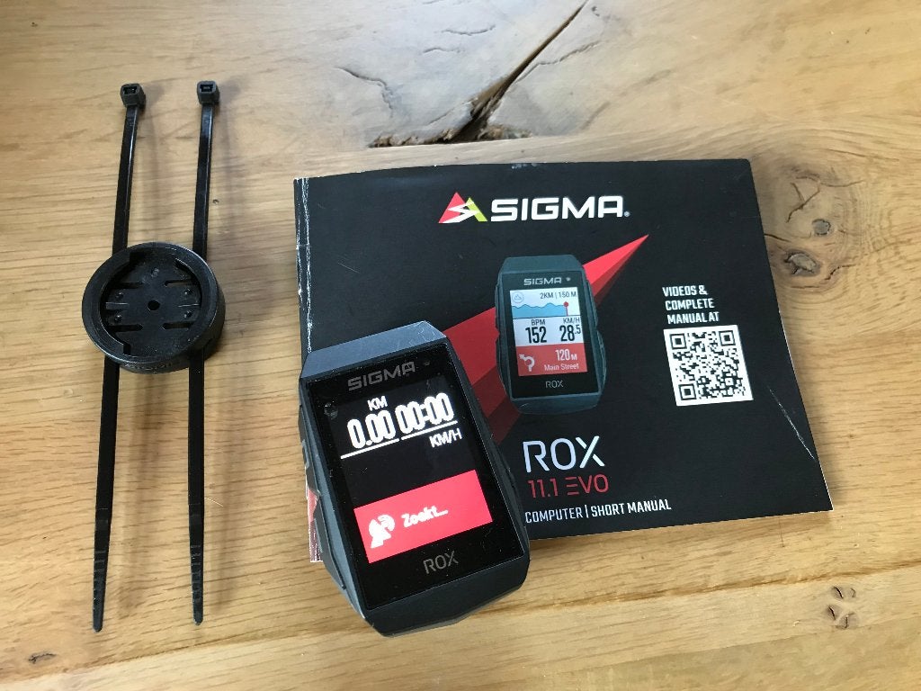 Sigma Rox 11.1EVO fietscomputer, Ophalen of Verzenden, Draadloos, Zo goed als nieuw