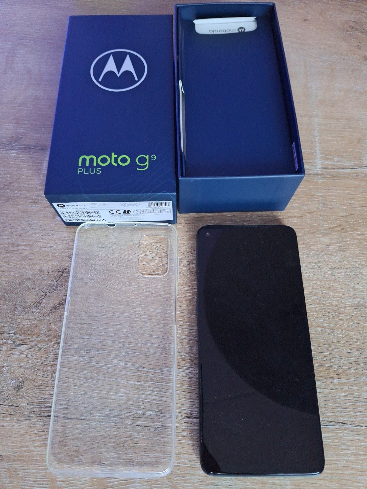 Motorola Moto G9 Plus 128GB - Zo goed als nieuw, Overige modellen, Blauw, Touchscreen, Ophalen of Verzenden