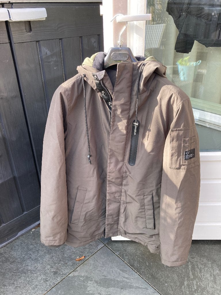 Winterjas america today maat xs/s, Kleding | Heren, Onbekend, Ophalen of Verzenden, Zo goed als nieuw, Groen