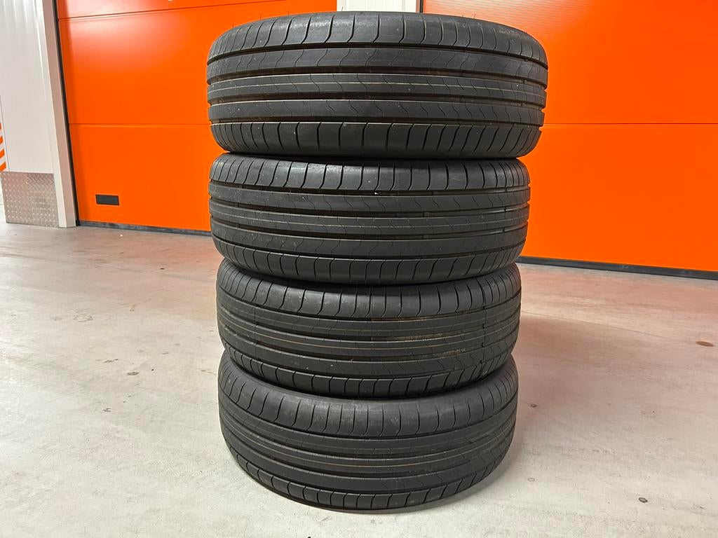 225 55 18 Bridgestone Turanza (4 st) 2024 ZGAN 7mm, Ophalen, 18 inch, Gebruikt, Band(en)