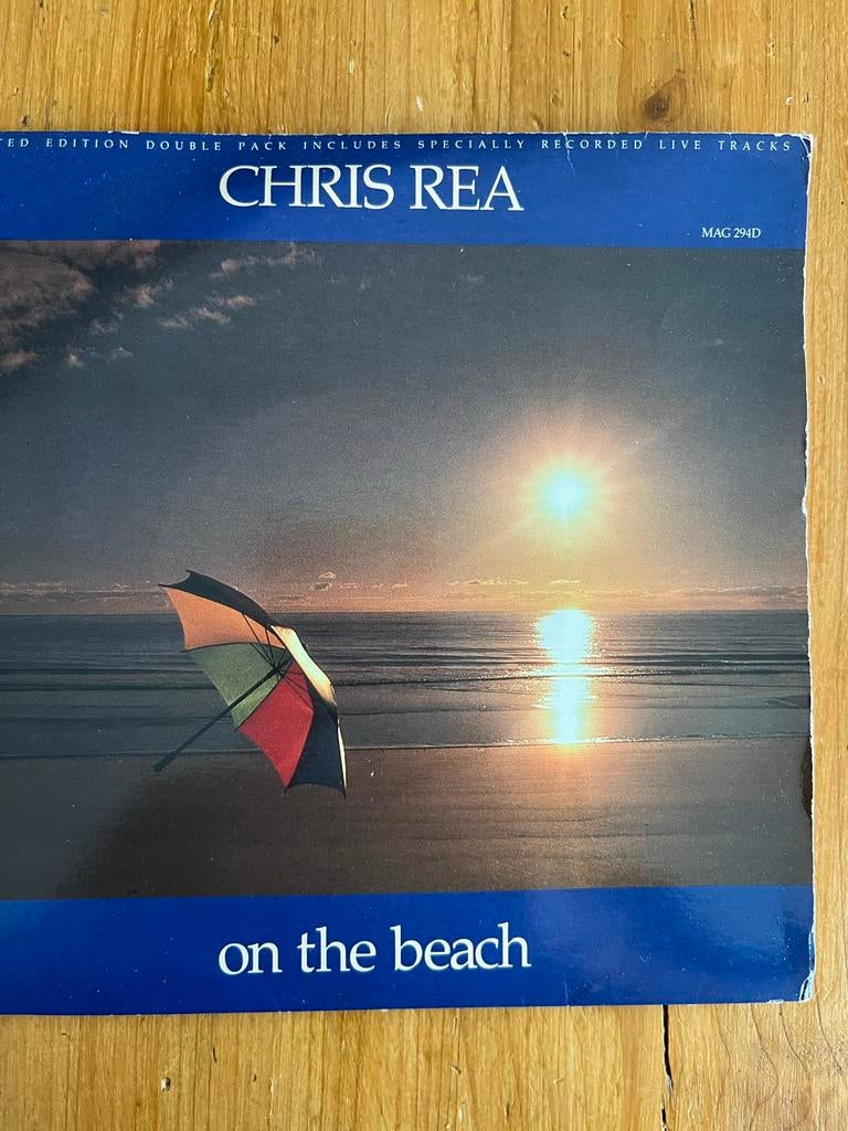 Chris Rea - On The Beach 7 inch limited 2 singles, Limited edition, Ophalen of Verzenden, Pop