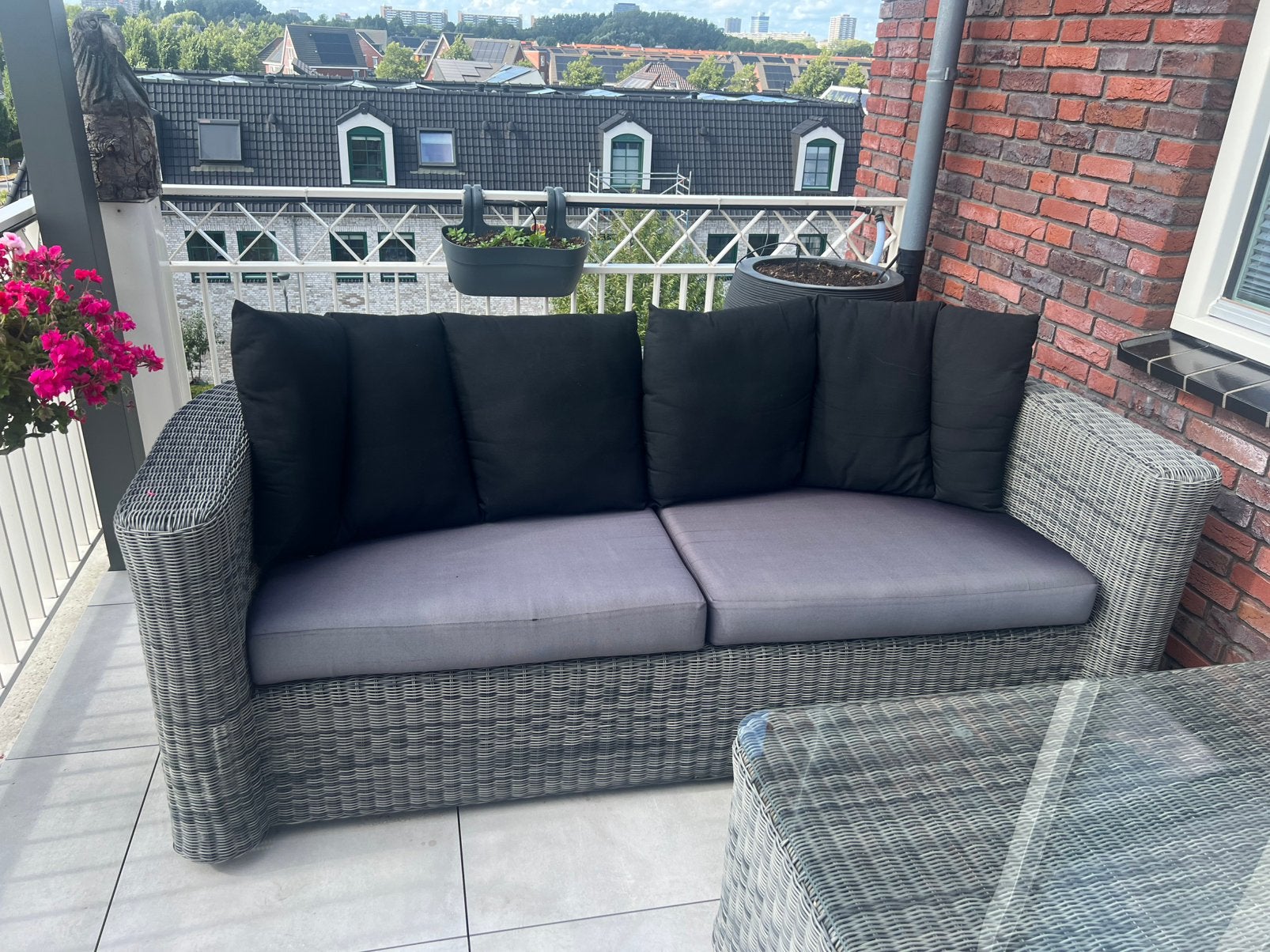 Bellagio loungeset, Ophalen, 5 zitplaatsen, Zo goed als nieuw, Loungeset