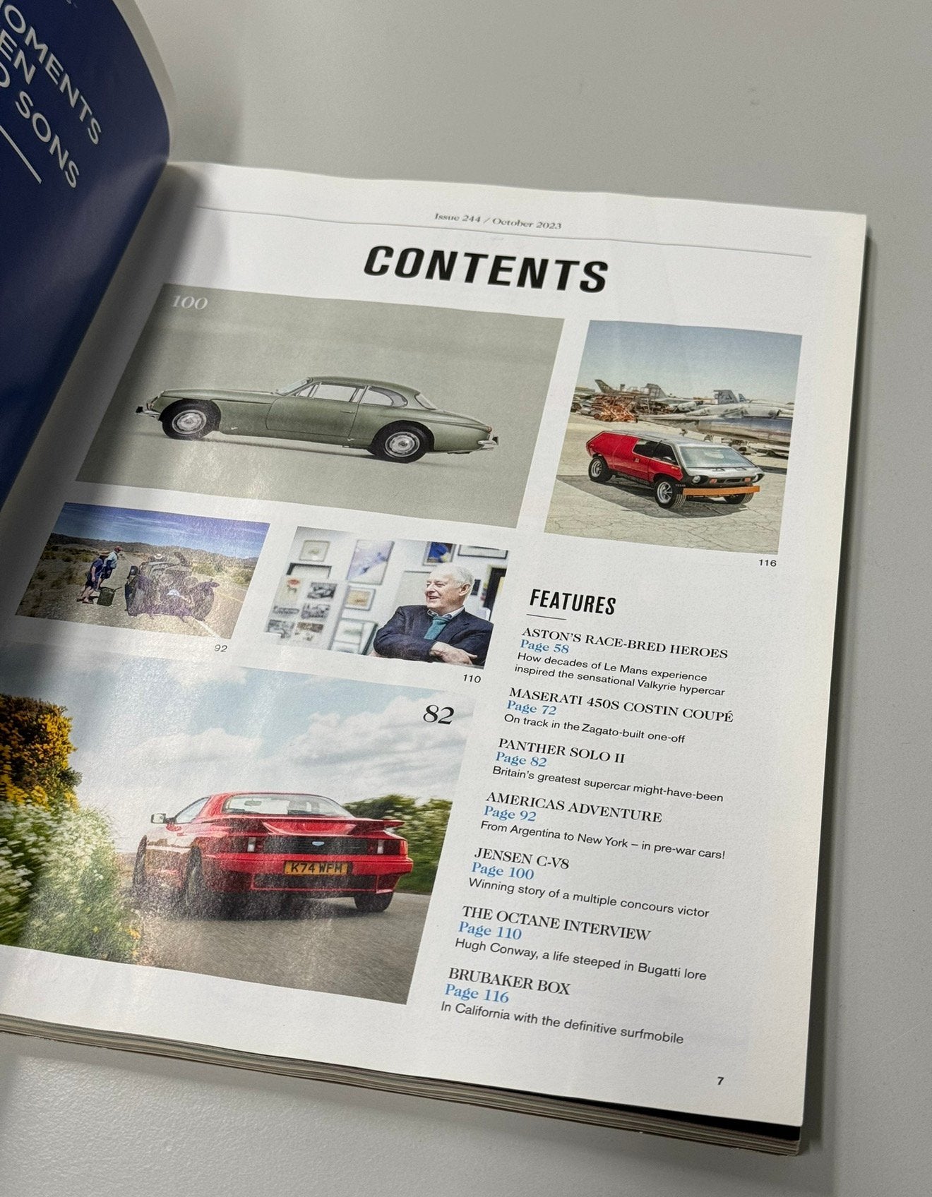 Octane Auto-boek 244 oct 2023 Aston Martin's Le Mans Legends, Boeken, Ophalen of Verzenden, Zo goed als nieuw, Algemeen