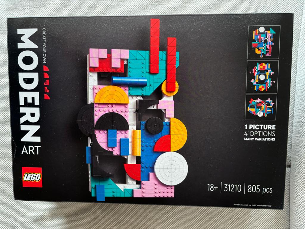 LEGO Modern Art 31210, Kinderen en Baby's, Speelgoed | Duplo en Lego, Zo goed als nieuw, Lego, Complete set, Compleet, Inclusief doos