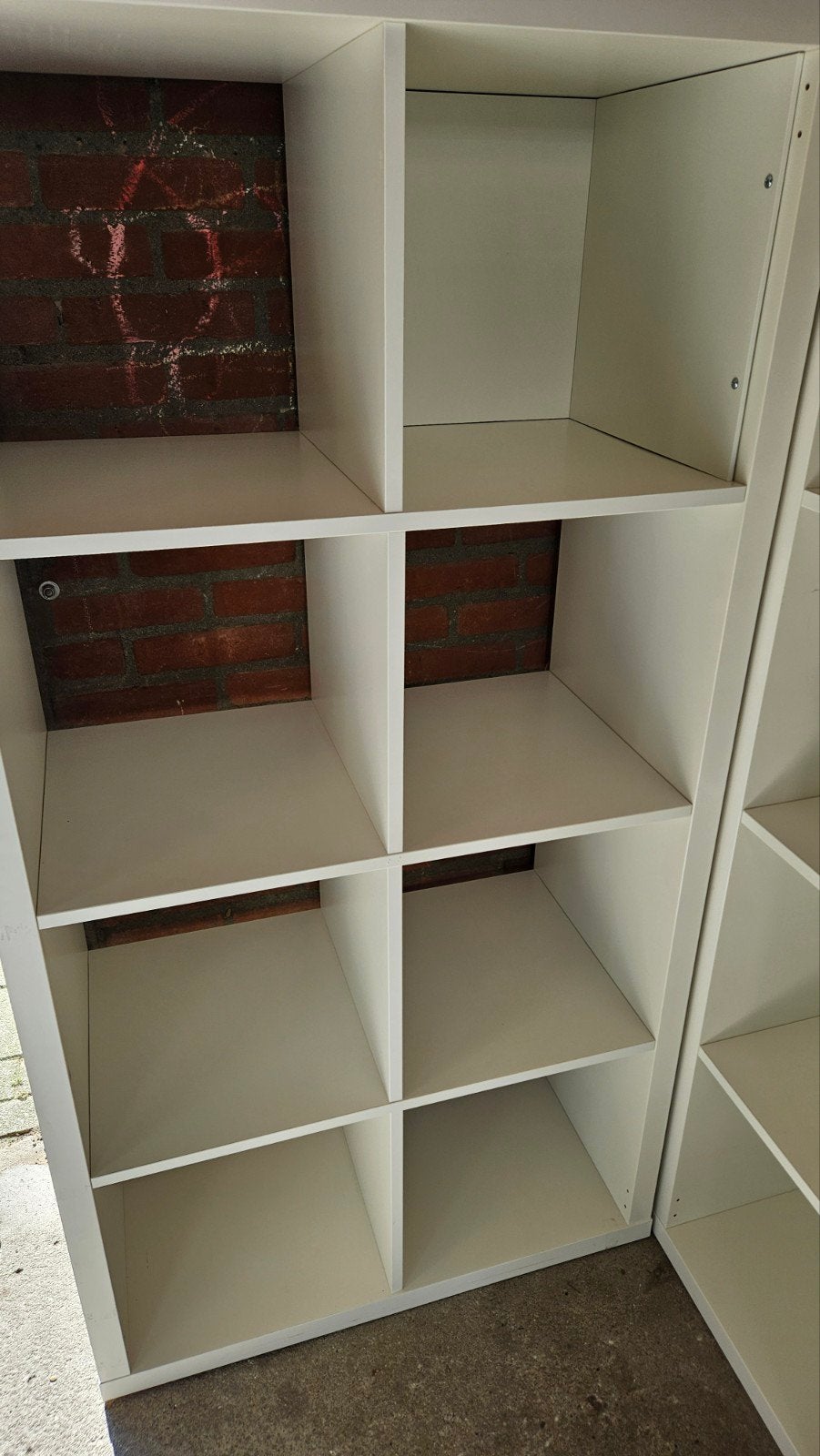 IKEA Kallax kast met 8 vakken (3 stuks beschikbaar), Huis en Inrichting, Ophalen, Gebruikt, 100 tot 150 cm, Modern, Functioneel