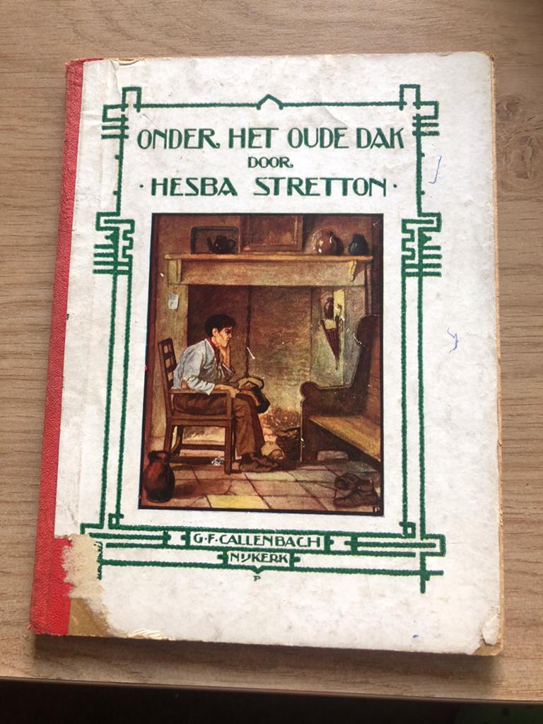 Oud boek Onder het oude dak, Ophalen, Gelezen