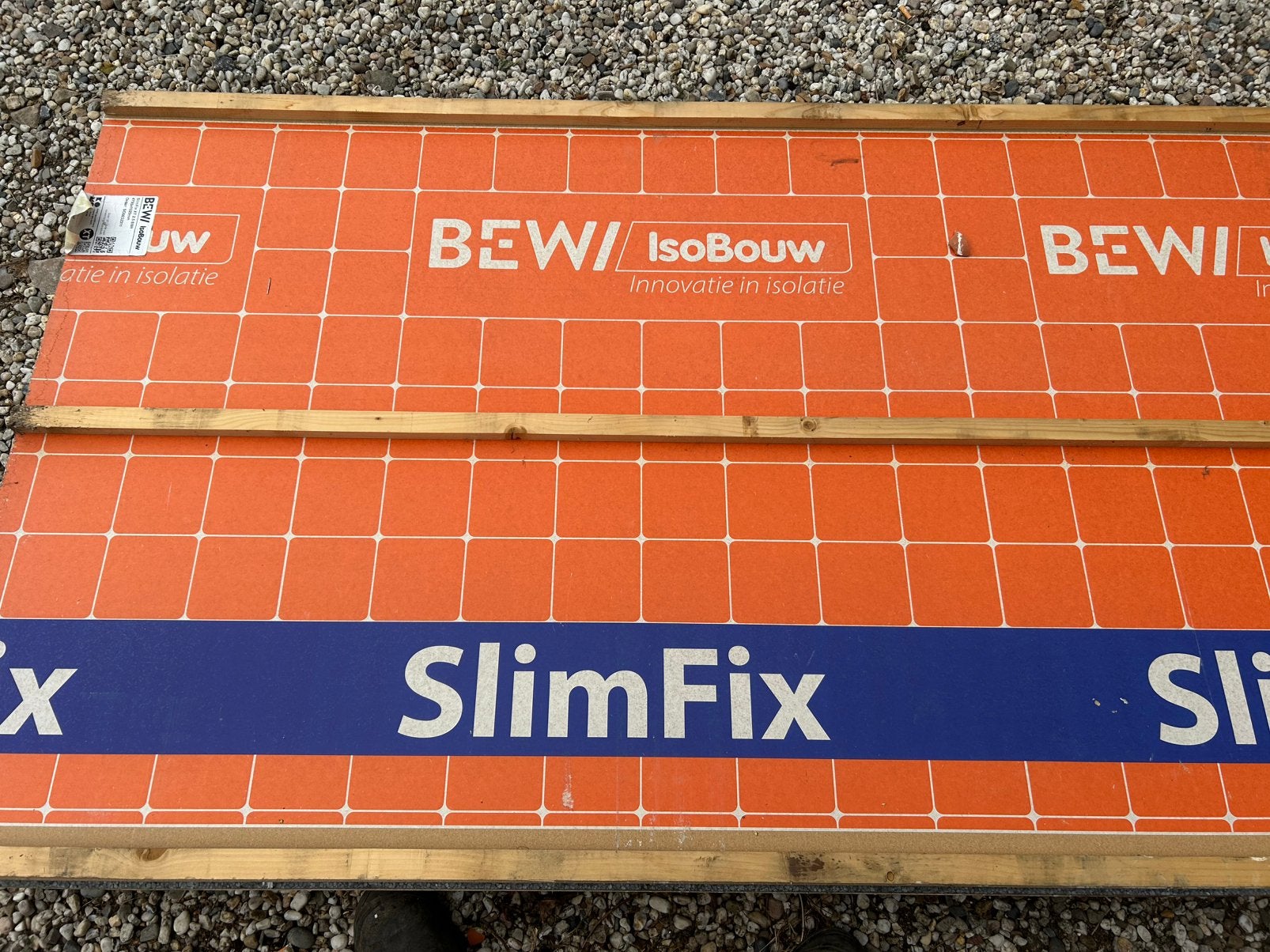 ISOBOUW SLIMFIX-XT 8/8R – RC 2.5 – DIKTE 92MM, Nieuw, Ophalen of Verzenden, Minder dan 5 m², Piepschuim (Tempex)