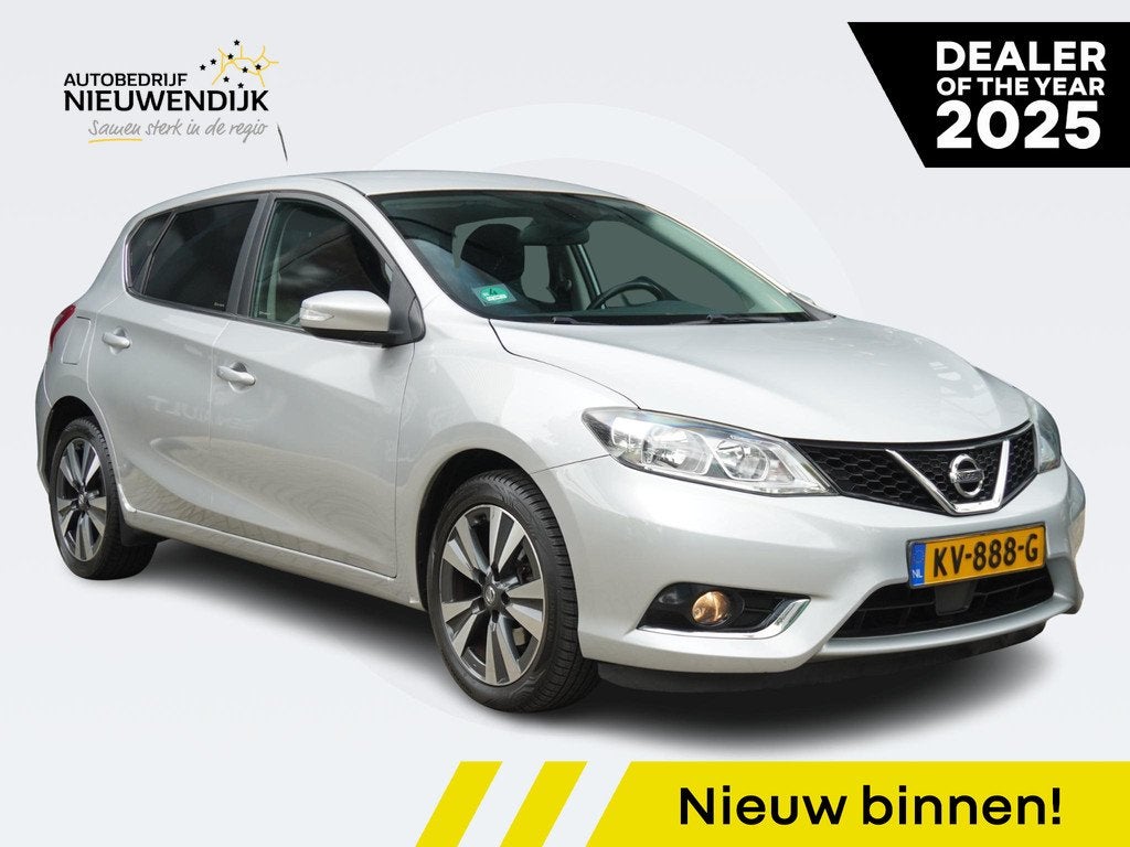 Nissan Pulsar 1.2 DIG-T 115 Connect Edition AUTOMAAT / TREKH, Auto's, Nissan, Stof, Gebruikt, 4 cilinders, Origineel Nederlands