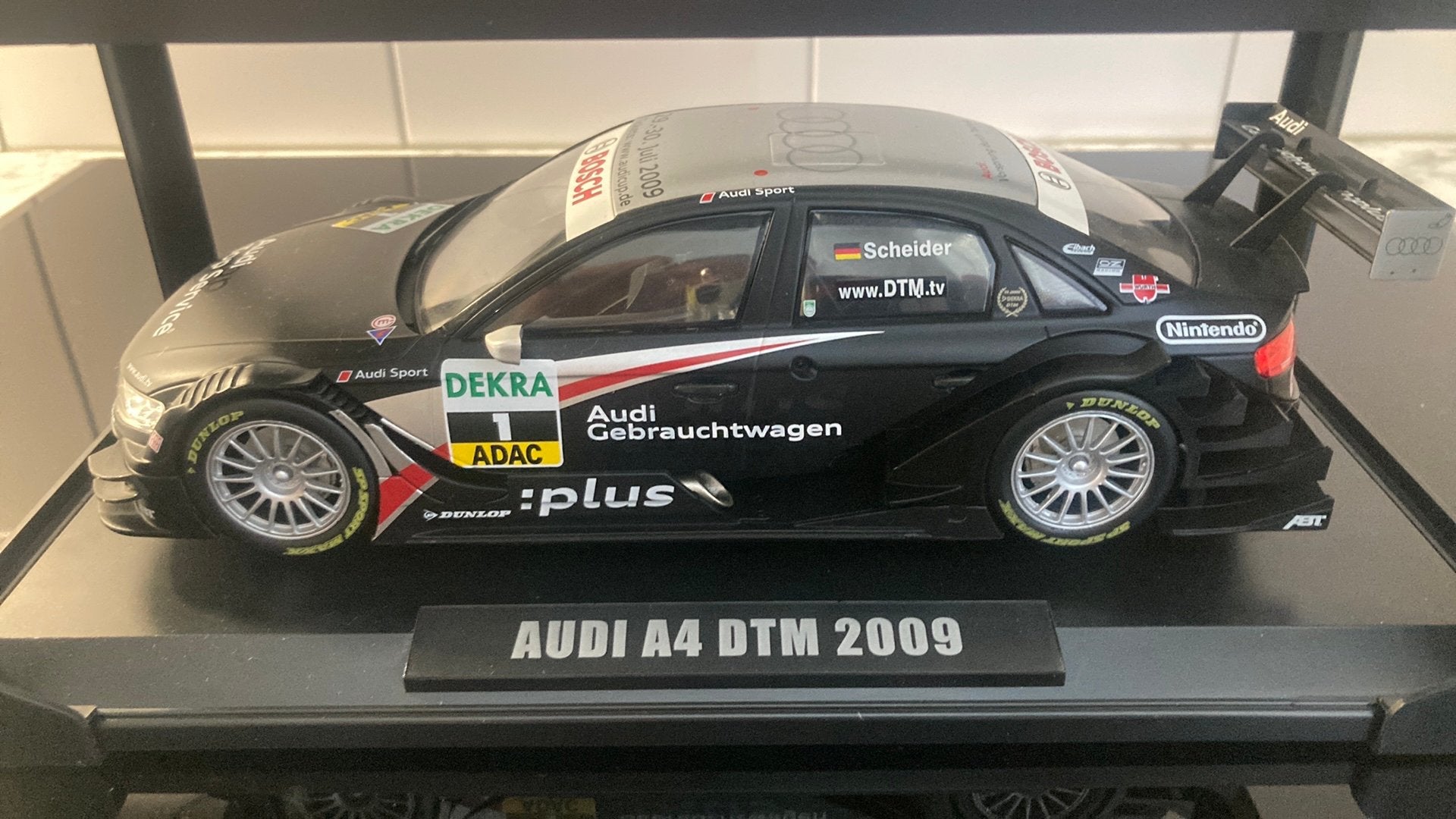 DTM Audi A4 2009, Ophalen of Verzenden, Zo goed als nieuw, Norev