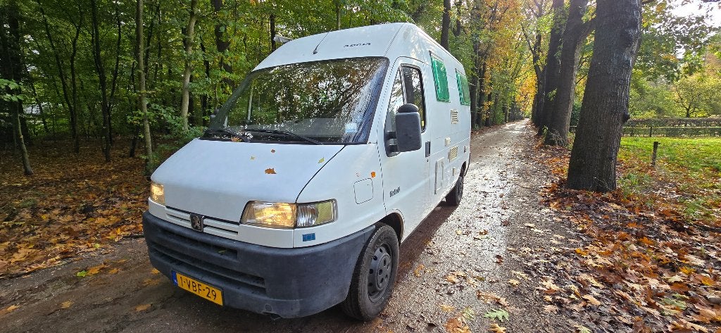 Peugeot Boxer Adria camper – 2.5 TD – 187.000 km, Caravans en Kamperen, Buscamper of Camperbus, Ringverwarming, Tot en met 2, Particulier