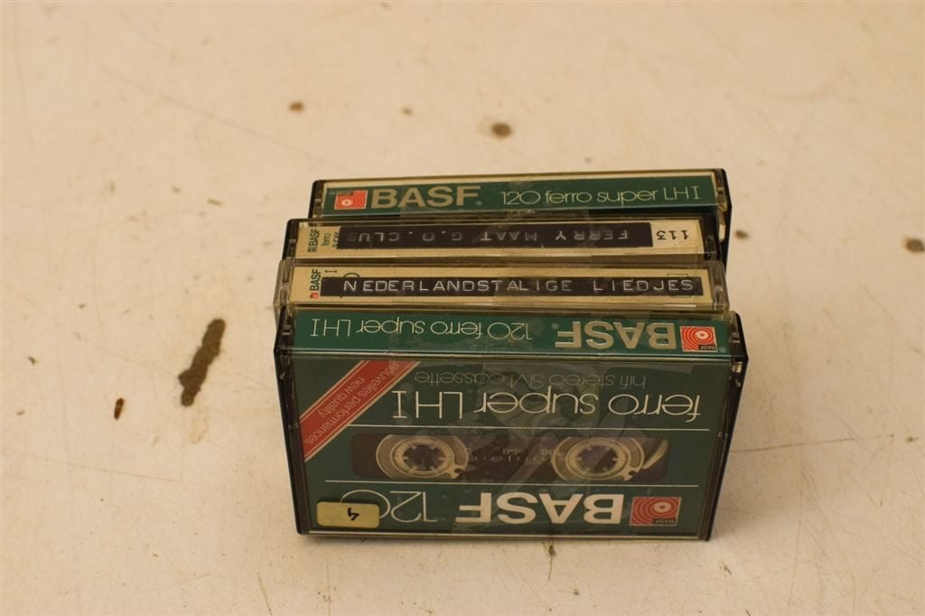 4 stuks Basf cassettebandjes 46708, Ophalen of Verzenden, Gebruikt, Overige genres, 1 bandje