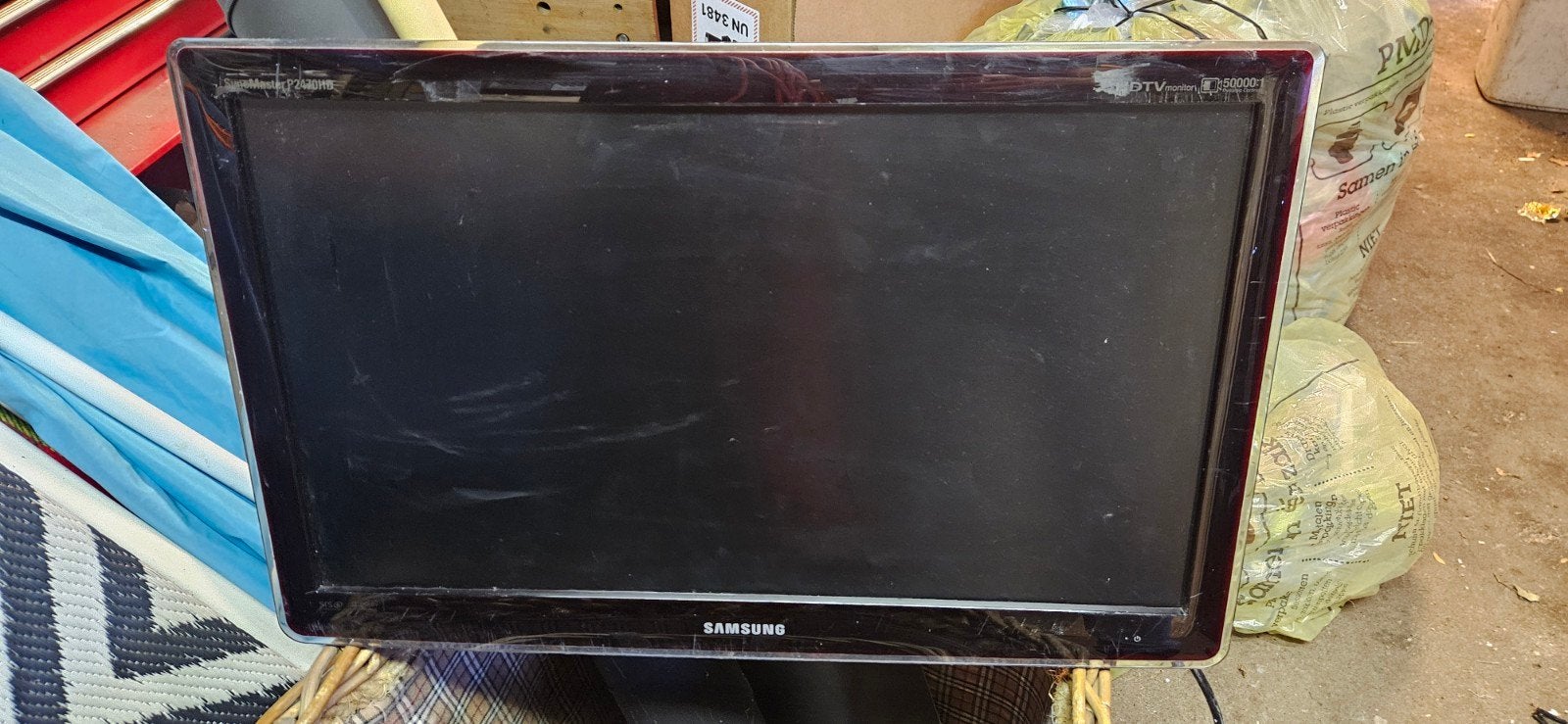 Samsung tv p2470 hd, Ophalen, Gebruikt, 50 Hz, Samsung
