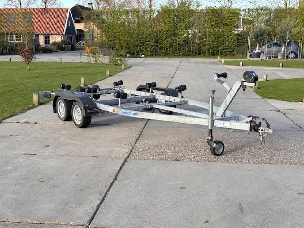 Freewheel Boottrailer TOPSTAAT 480 cm x 235 cm aanhangwagen, Watersport en Boten, Boottrailers, Gebruikt