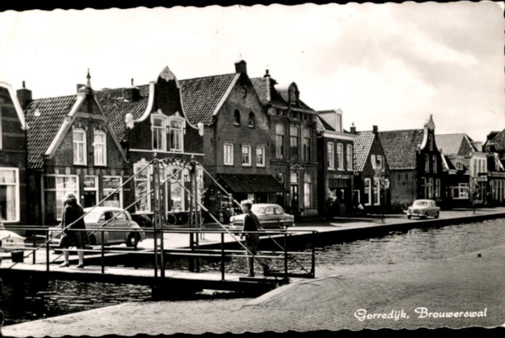 gorredijk, kvr9-4400 brouwerswal, Verzenden, 1960 tot 1980, Gelopen, Friesland