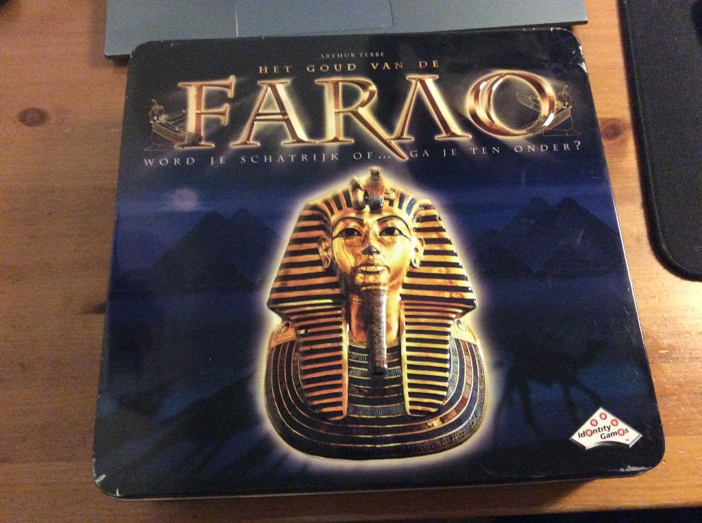 Het goud van de Farao. Bordspel van Identity Games, Een of twee spelers, Ophalen of Verzenden, Idonity Games
