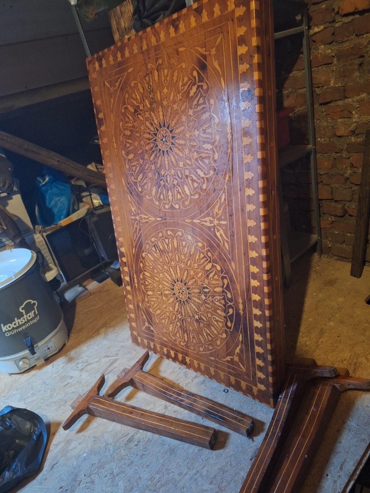 marokkaase thee tafel 2 stuks, Huis en Inrichting, Ophalen, Gebruikt