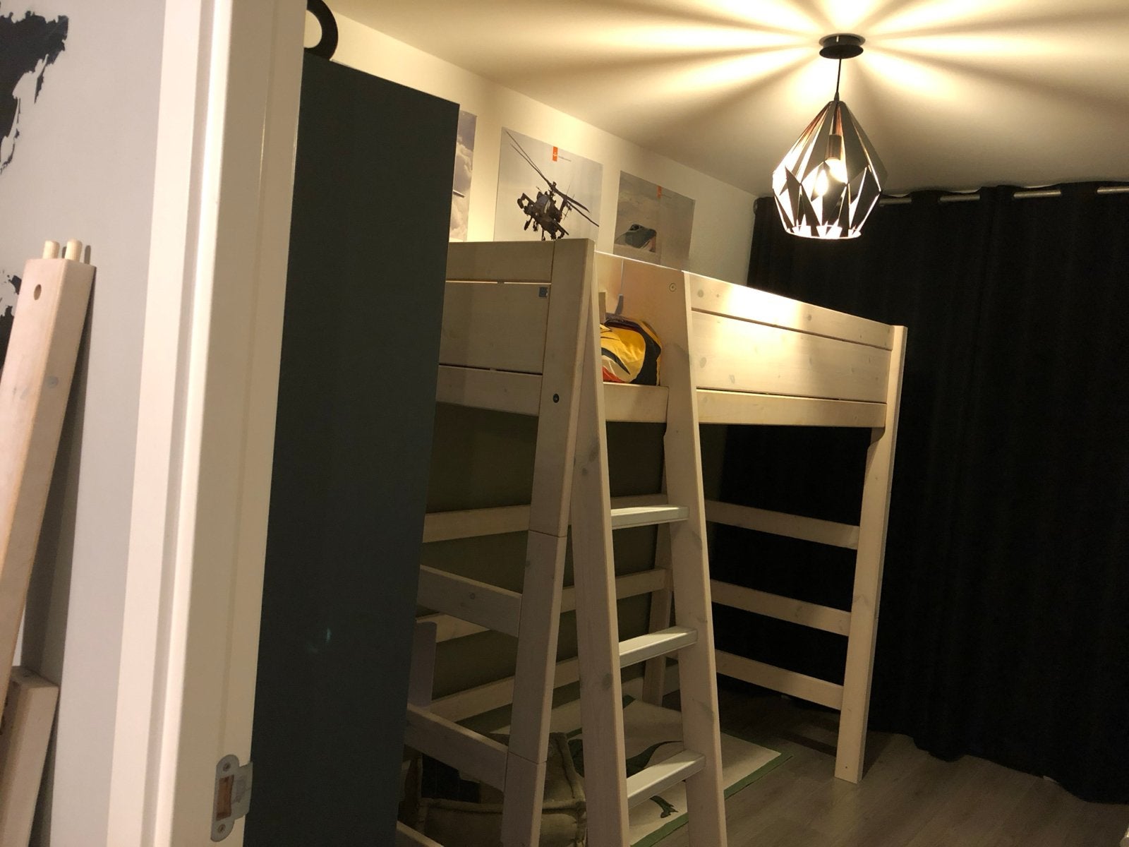 Lifetime Hoogslaper / Laag Bed - Inclusief Onderhoudsset, 85 tot 100 cm, Gebruikt, Ophalen of Verzenden, Hoogslaper of Stapelbed
