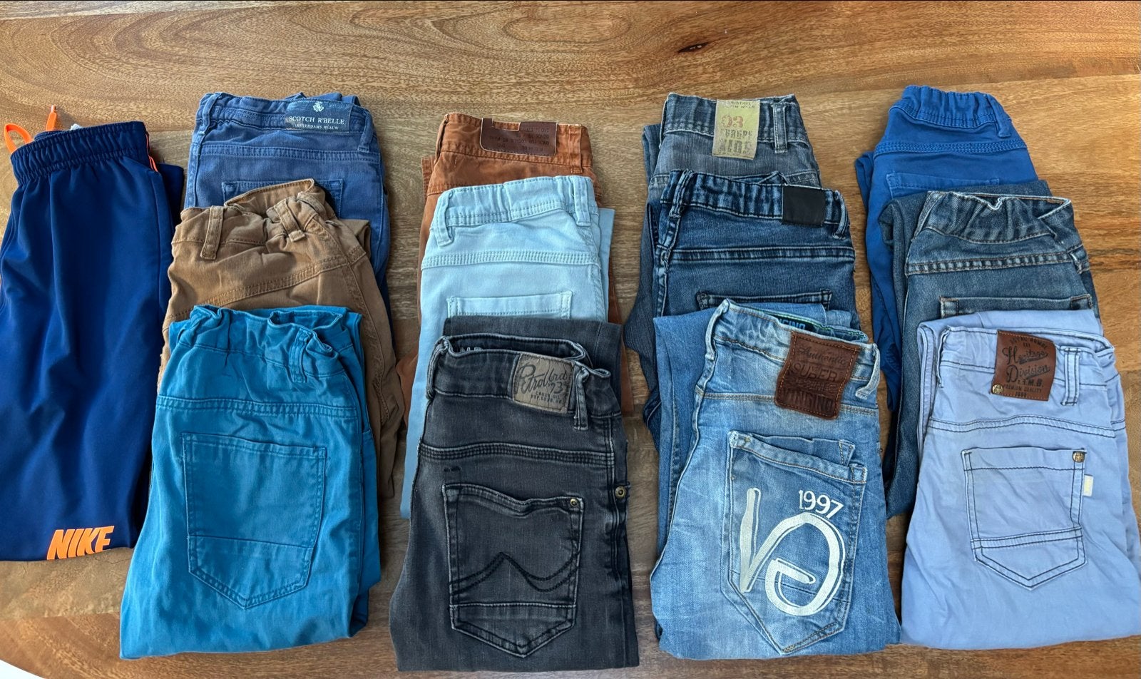 Jongensbroeken pakket (13 stuks) o.a Vingino, Scotch R'Belle, Ophalen of Verzenden, Gebruikt, Jongen, Broek