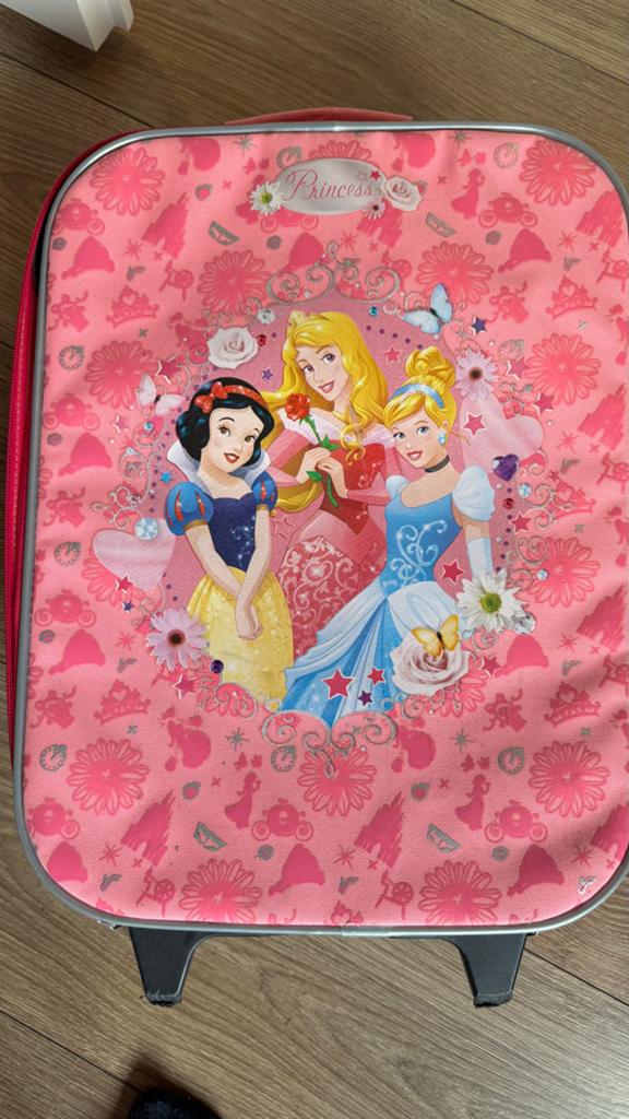 Prinsessen rolkoffertje met twee wieltjes - 33x41x11cm, Ophalen, 30 cm of meer, Gebruikt, Minder dan 40 cm