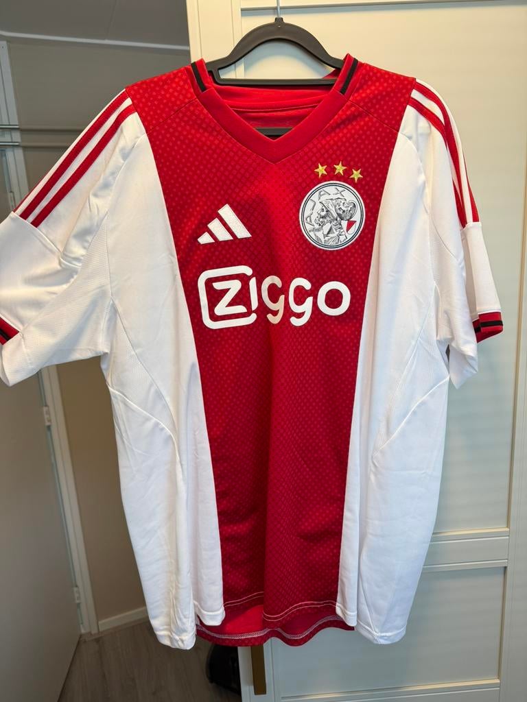 Ajax Thuisshirt 25’/26’, Sport en Fitness, Voetbal, Maat XL, Ophalen of Verzenden, Zo goed als nieuw, Shirt