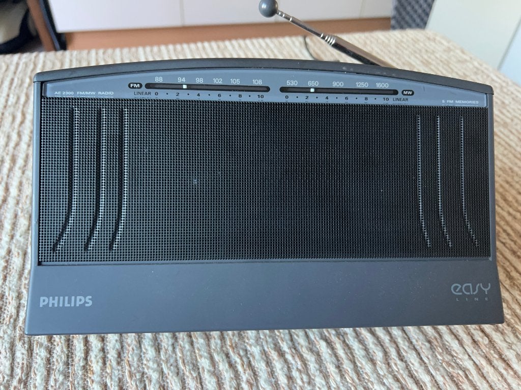 Vintage Philips radio, Ophalen, Zo goed als nieuw, Radio