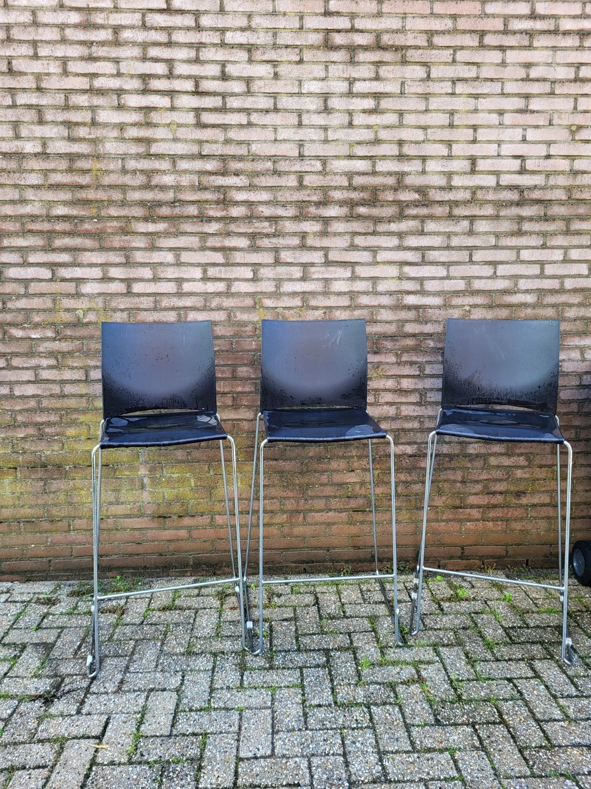 3 zware kwaliteit BARKRUKKEN in Noordbroek!, Ophalen, 60 tot 90 cm