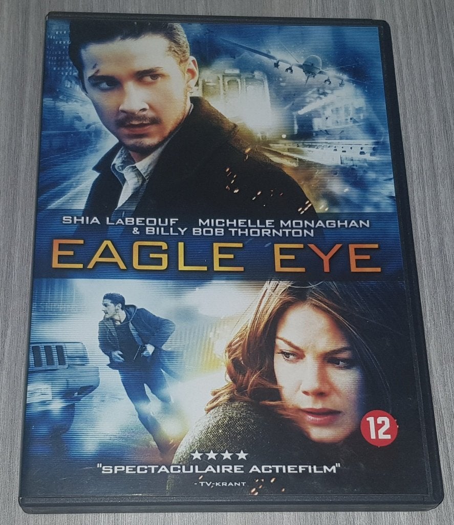 DVD Eagle Eye, Vanaf 12 jaar, Ophalen of Verzenden, Zo goed als nieuw, Actiethriller