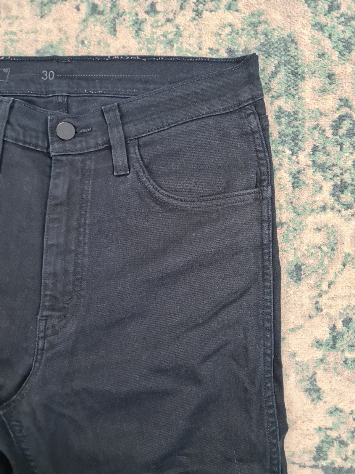 Levi's High-waist skinny fit W30 L30 Dames stretch Tulsi3030, Legging, Zwart, Maat 40/42 (M), Ophalen of Verzenden
