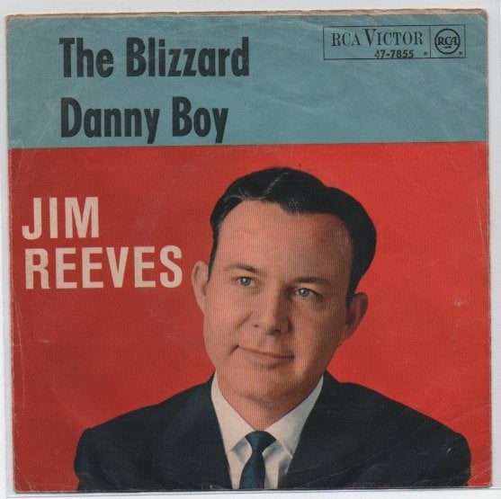 Jim Reeves- The Blizzard/ Danny Boy, Fotohoes, Verzenden, Zo goed als nieuw, Country en Western