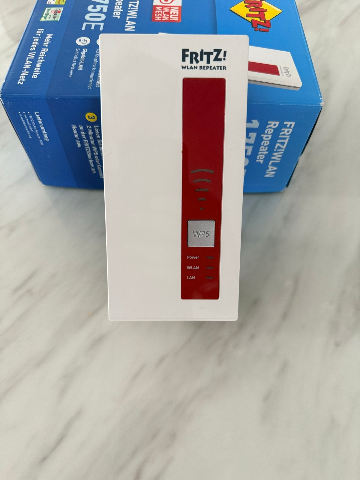 FRITZ!WLAN Repeater 1750E - Wifi versterker, Ophalen, Zo goed als nieuw