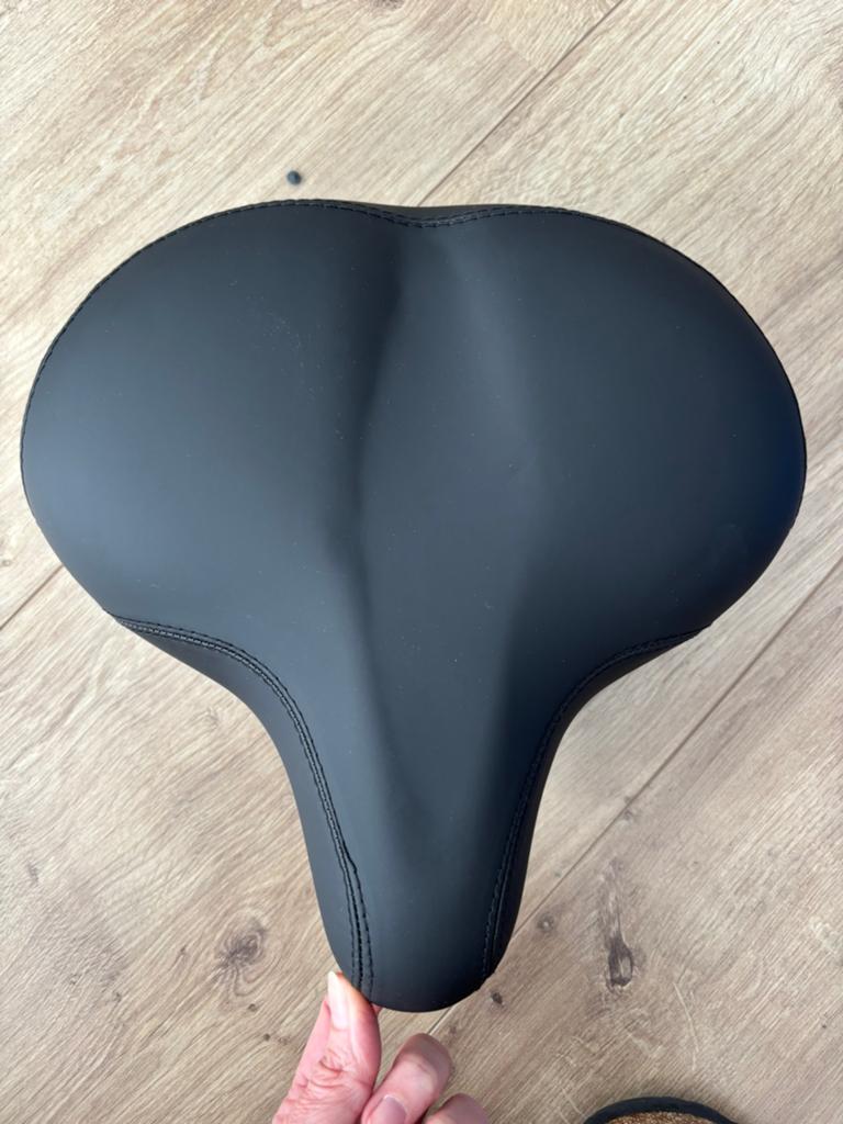 Extra breed fietszadel - 26 cm comfortabel zadel, Ophalen of Verzenden, Nieuw, Elektrische fiets, Zadel