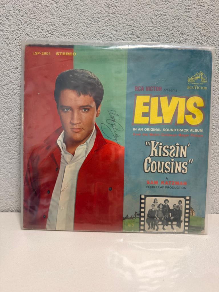 Gesigneerde Elvis LP, Ophalen of Verzenden, Zo goed als nieuw, 12 inch, Overige soorten