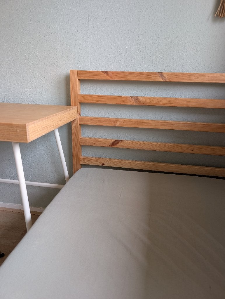 Bed Ikea TARVA 90 x 200, Ophalen, Gebruikt, 90 cm, Scandinavisch