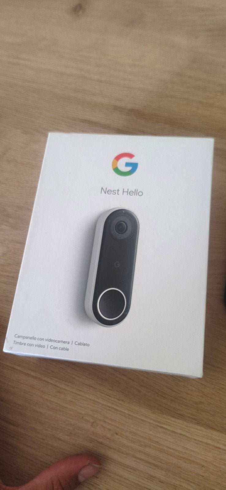 Google Nest Hello bedrade videodeurbel, Ophalen, Zo goed als nieuw