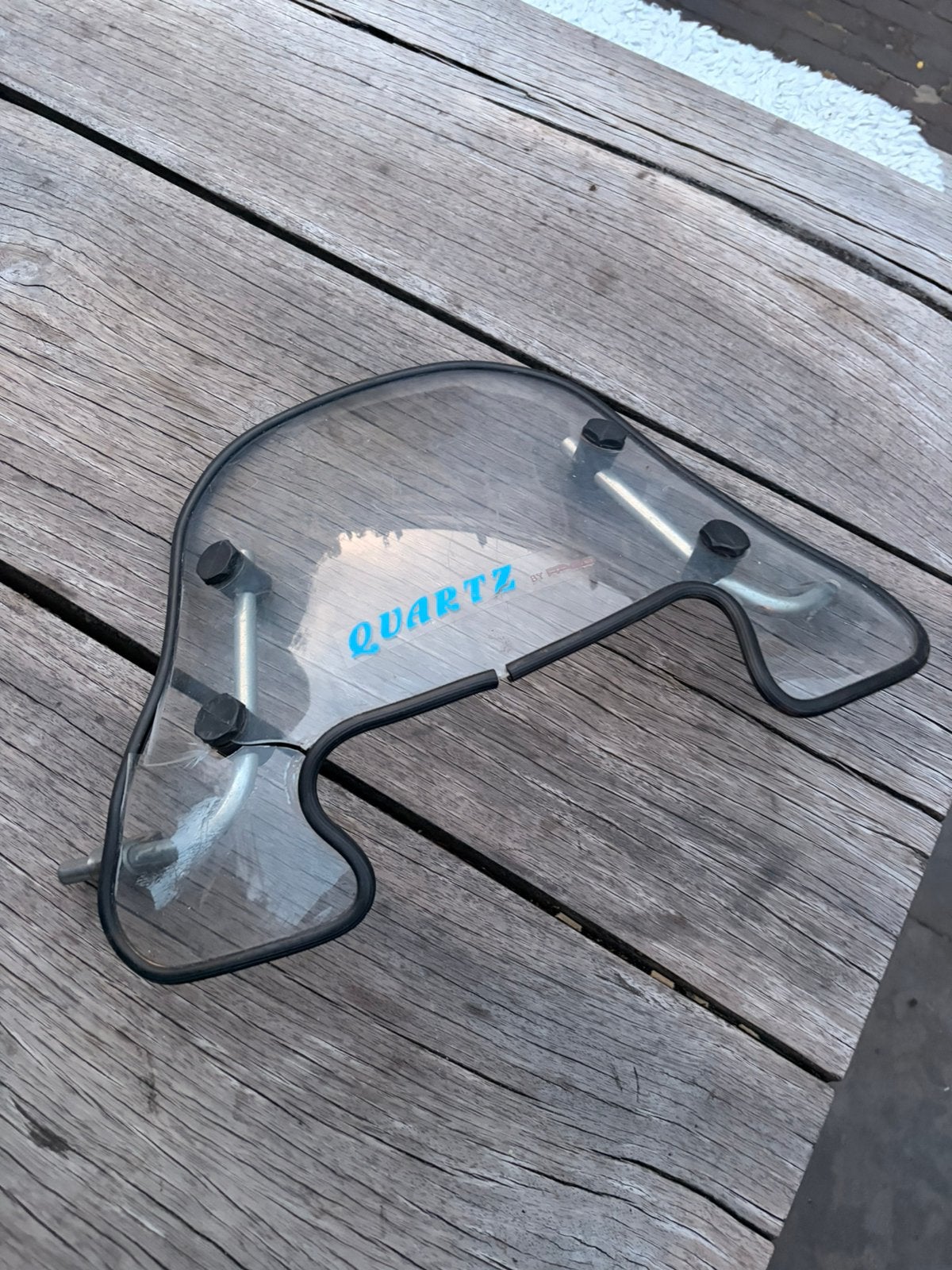 Quartz windschterm, Fietsen en Brommers, Brommeronderdelen | Scooters, Ophalen of Verzenden, Zo goed als nieuw, Overige typen