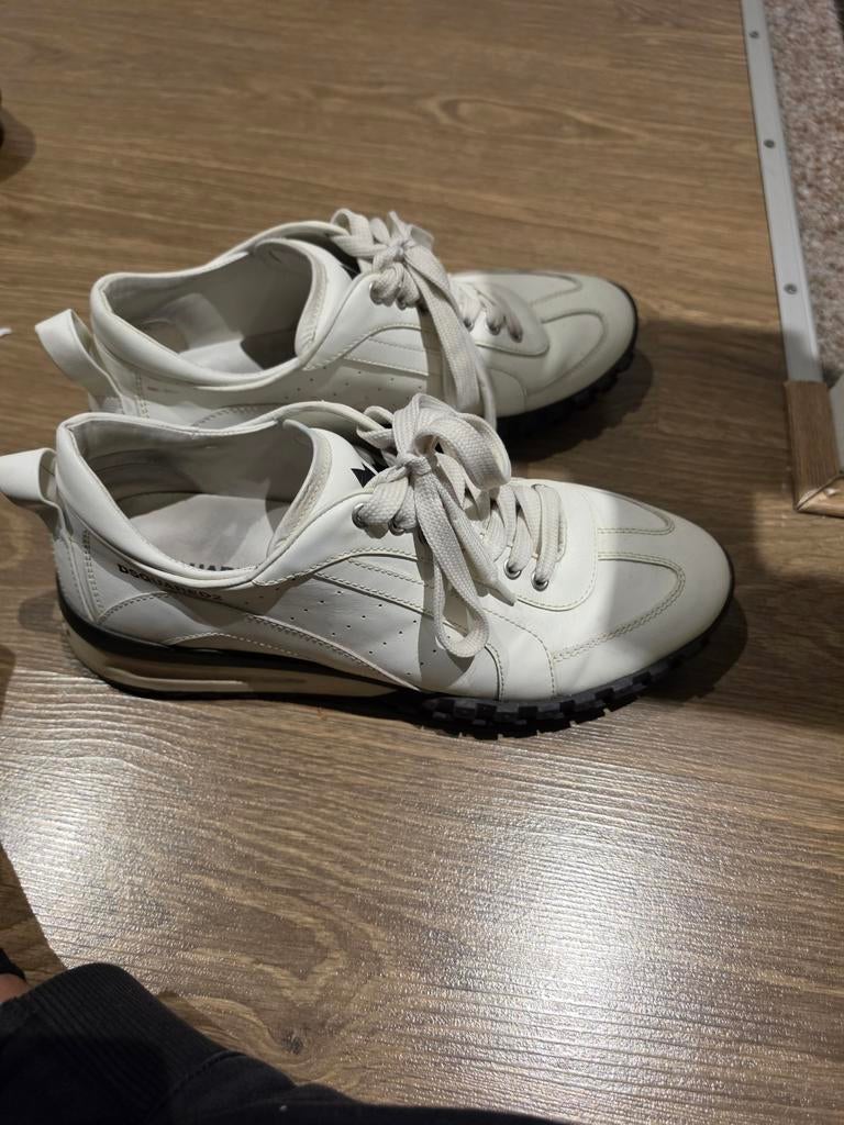 Dsquared2 Legend Sneakers Wit, Dsquared2, Wit, Ophalen of Verzenden, Sneakers of Gympen