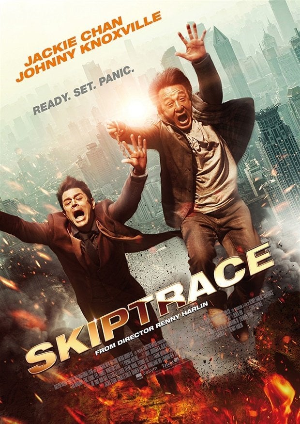 SKIPTRACE      filmposter., Rechthoekig Staand, Verzenden, Nieuw, A1 t/m A3